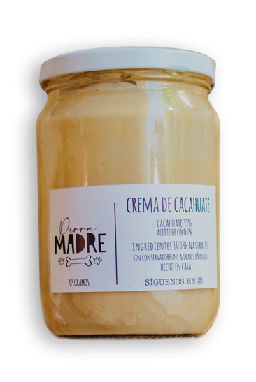 CREMA DE CACAHUATE NATURAL